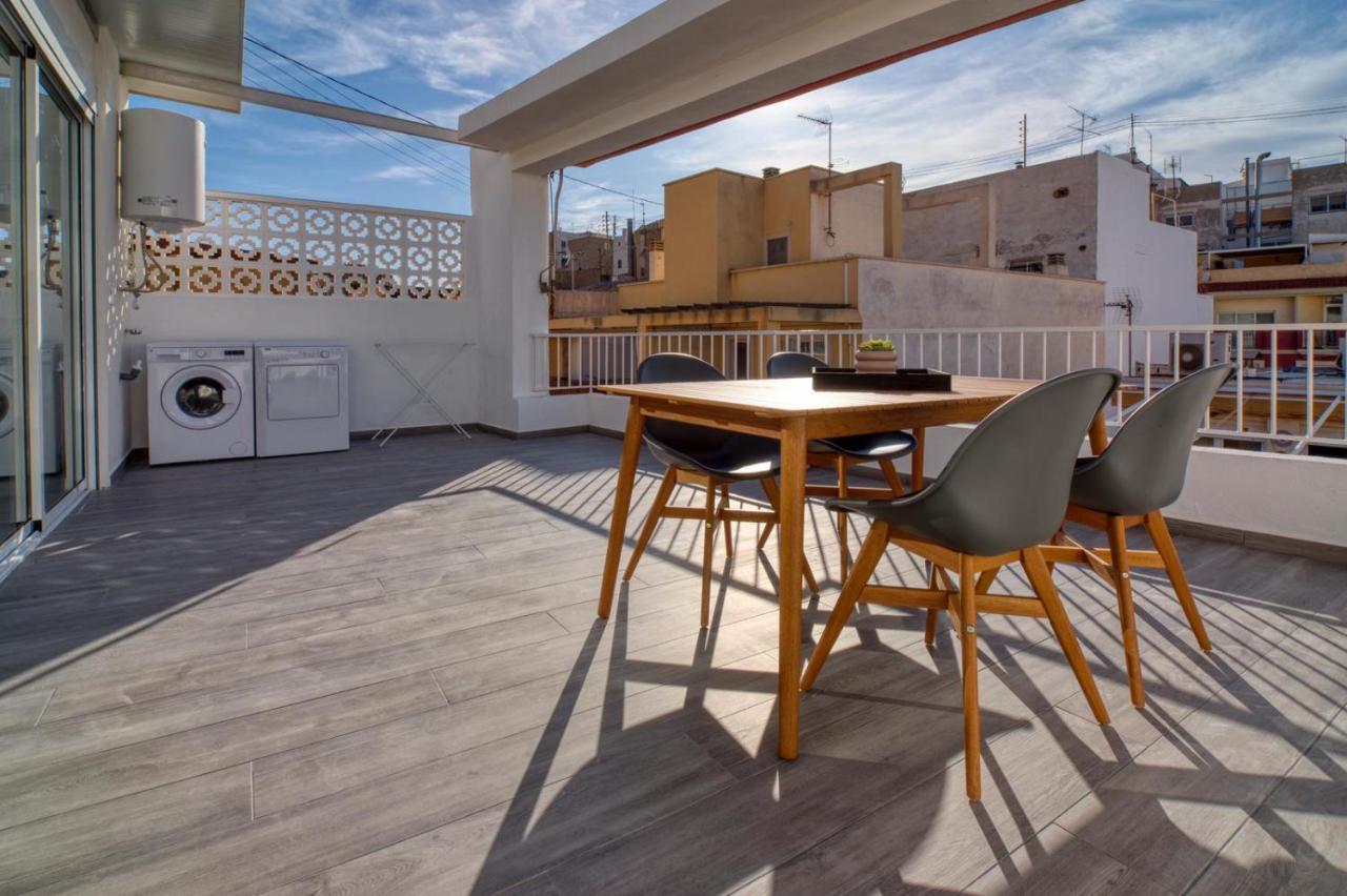 Ferienwohnung Luxury Holiday Penthouse Pozo Alicante Exterior foto